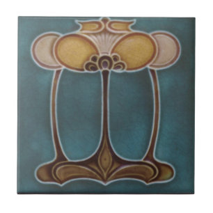 Tegels - Art Nouveau Tegeltje