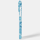  tegels in blauw en wit Case-Mate iPhone case (Achterkant / Links)