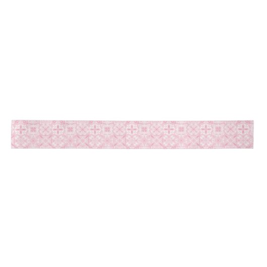 tegels in roze lint (Voorkant)