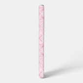  tegels in roze samsung galaxy hoesje (Linkerkant)
