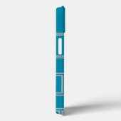 Tegels in Teal Case-Mate iPhone Case (Achterkant / Rechts)