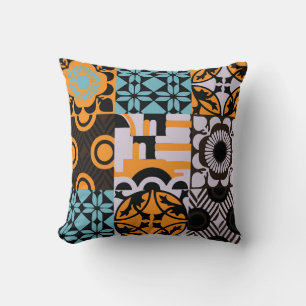 tegels: ingewikkelde decoratieve details. kussen
