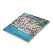 Tegels - kust van Amalfi Tegeltje (Zijkant)
