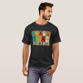 Tegels Mahjong Mahjong T-shirt (Voorkant volledig)