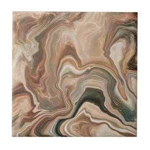 tegels met zwarte en goudvloer tegeltje