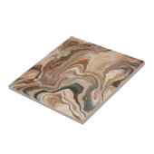 tegels met zwarte en goudvloer tegeltje (Zijkant)