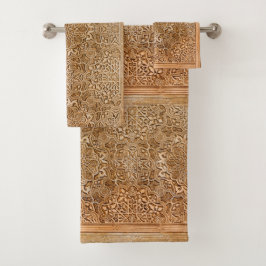 Tegels van het Alhambra Bad Handdoek