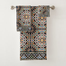 Tegels van het Alhambra Bad Handdoek