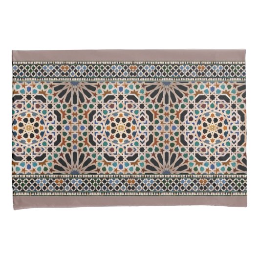 Tegels van het Alhambra Kussensloop (Voorkant-Rechts)