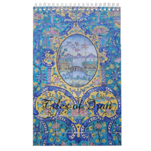 Tegels van Iran architectuur Kalender