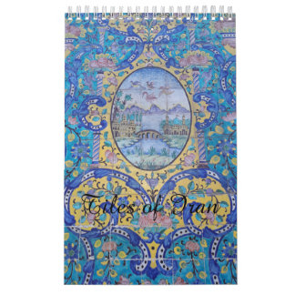 Tegels van Iran architectuur Kalender