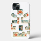 Tegels van Mahjong Case-Mate iPhone Case (Achterkant)