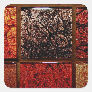 Tegels Vierkante Sticker