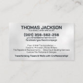 Tegelservices - Tegel Layer Visitekaartje (Achterkant)