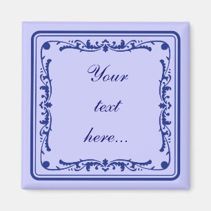 Tegeltje, kleine Nederlandse tegel Magneet