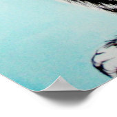 Tegen de muur poster (Hoek)