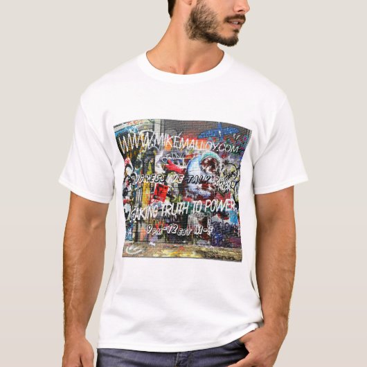 TEGEN DE WALL TRUTHSEEKER T-SHIRT (Voorkant)