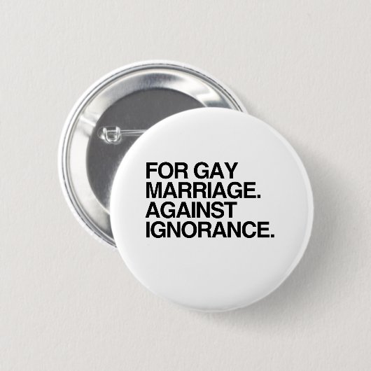 TEGEN ONWETENDHEID RONDE BUTTON 5,7 CM (Voorkant /achterkant)