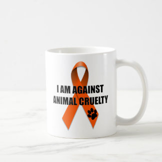 Tegen Oranje bewustzijn bij dierenmishandeling Koffiemok