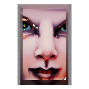 Tegenover de koopwaar perfect poster