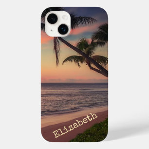 Tegenover de prachtige zonsondergang op het strand Case-Mate iPhone 14 plus hoesje