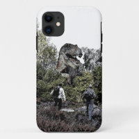 Tegenover de T-Rex staan