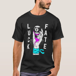 Tegenover Geluk en Lot 90s Esthetisch Grafisch T-s T-shirt