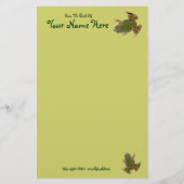 Tegenover Klimmende Groene Kikkers Close-Up Fotogr Briefpapier (Voorkant)