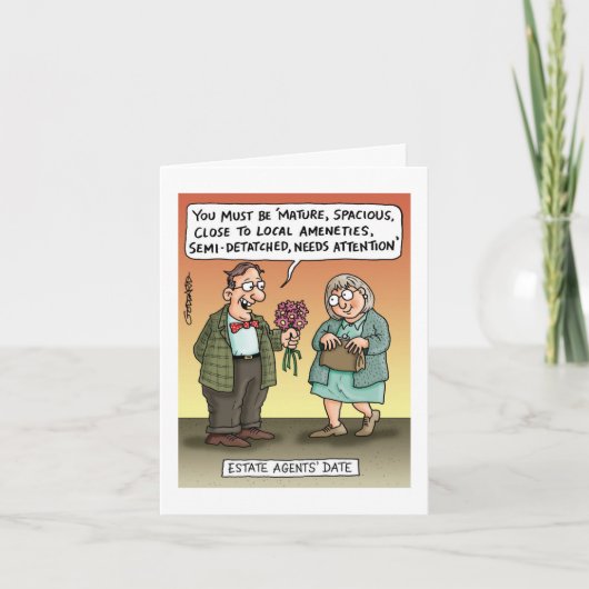 Tegenprestatiekaart van makelaar kaart (Voorkant)