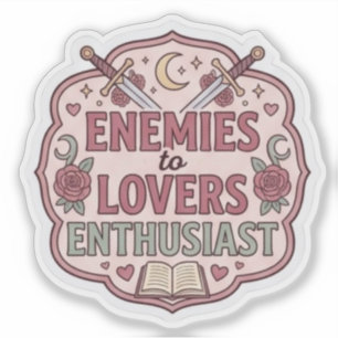 Tegenstanders tot Liefhebbers - Romantasy Sticker