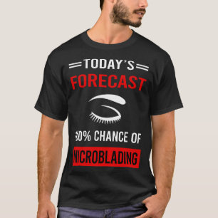 Tegenwoordig prognose microblade t-shirt