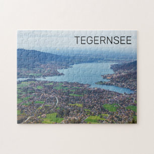 Tegernsee Bavaria Lake Germany Panorama Souvenir Legpuzzel