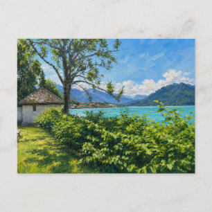 Tegernsee bij de Alpen Briefkaart