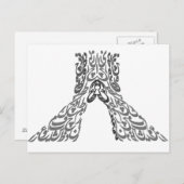 teheran 1 briefkaart (Voorkant / Achterkant)