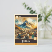 Teheran, Iran |  schilderij Briefkaart (Staand voorkant)
