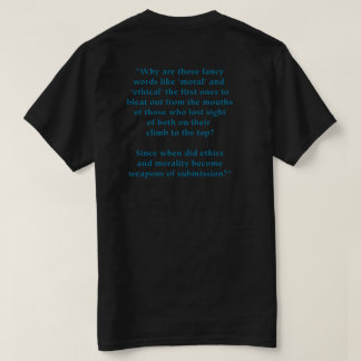 Tehol/Bugg 2020 Ethics & Morality T-shirt