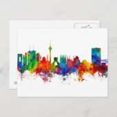 Tehran Iran Skyline Briefkaart (Voorkant / Achterkant)