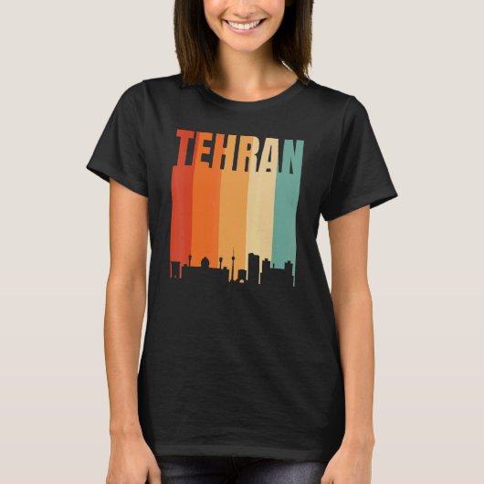 Tehran Skyline T-shirt (Voorkant)