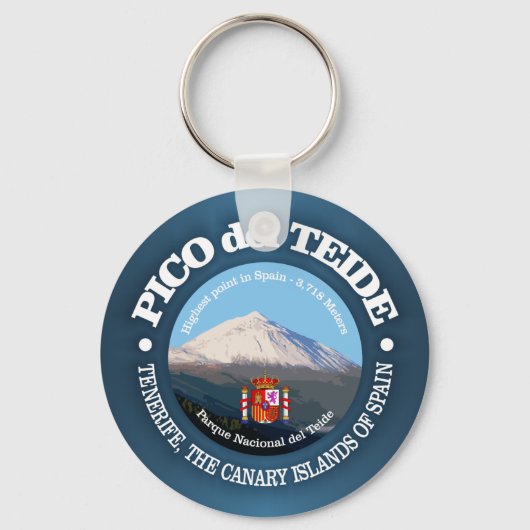 Teide Sleutelhanger (Voorkant)