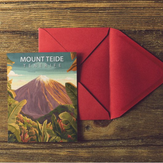Teide Tenerife Canarische Eilanden Briefkaart