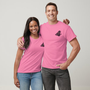 Teignez en nouant le T-shirt (unisexe) de rose