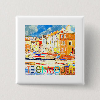 Teignmouth Vierkante Button 5,1 Cm