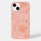 Teint | Coral rose moderne Pastel coque iphone (Verso)