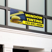 Teinte de vitre personnalisée Bannière (Bâtiment extérieur)