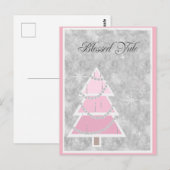 Teinte rose, Cartes de Yule (Devant / Derrière)