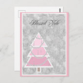 Teinte rose, Cartes Yule (Devant / Derrière)