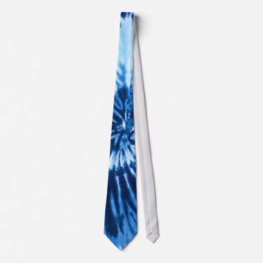 teinture à cravate bleu motif (Devant)