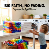 Teinture à cravate orange vert et jaune