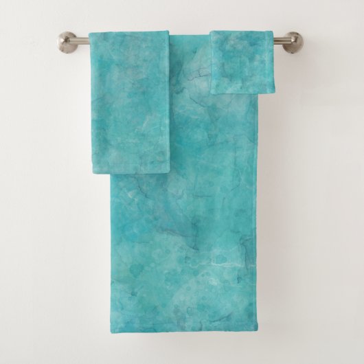 Teinture aquarelle bleu aqua tranquille (En situation)