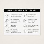 Teinture de cheveux Moderne Coloration de cheveux  (Dos)